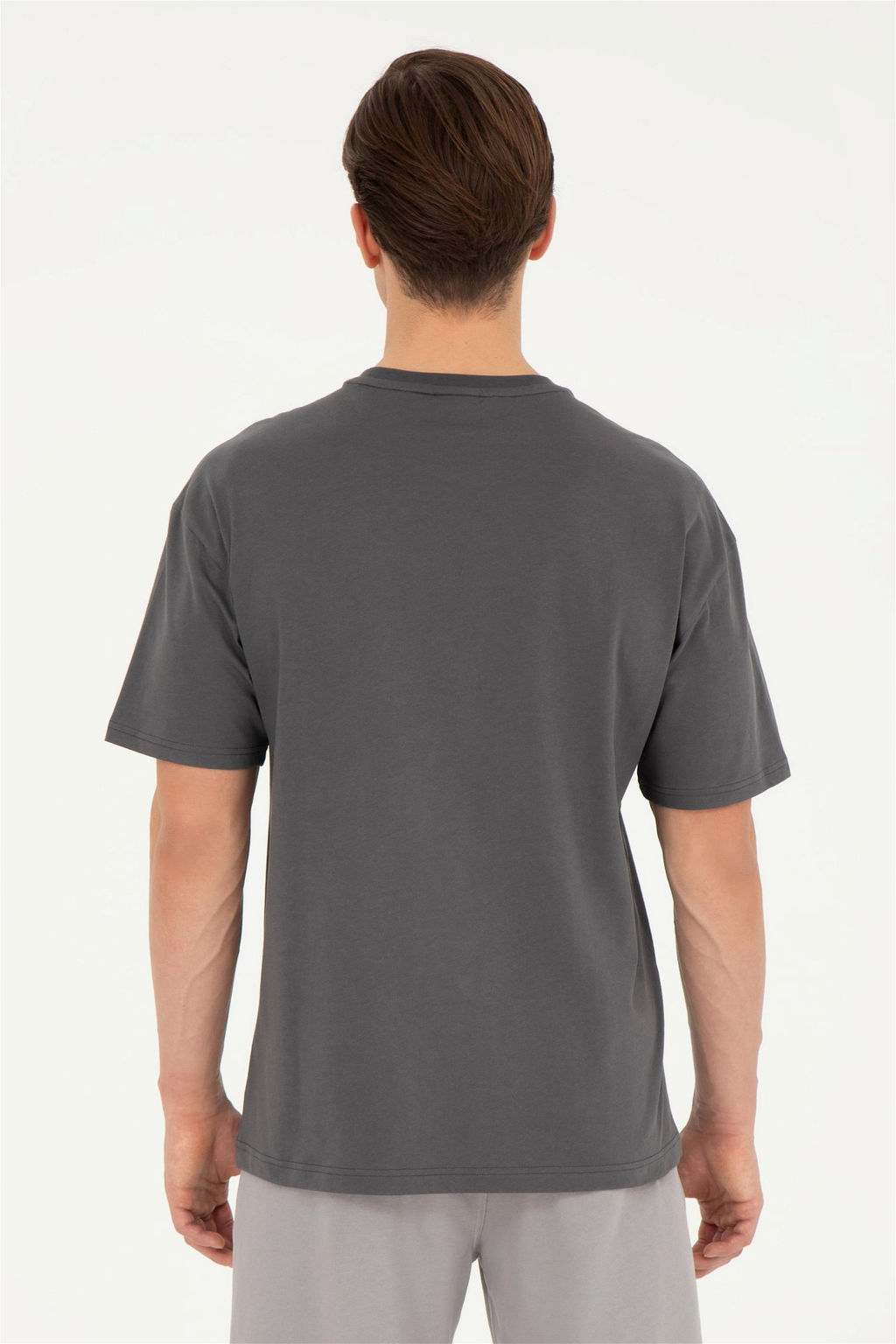 Мужская антрацитовая футболка - U.s. polo assn фото 5