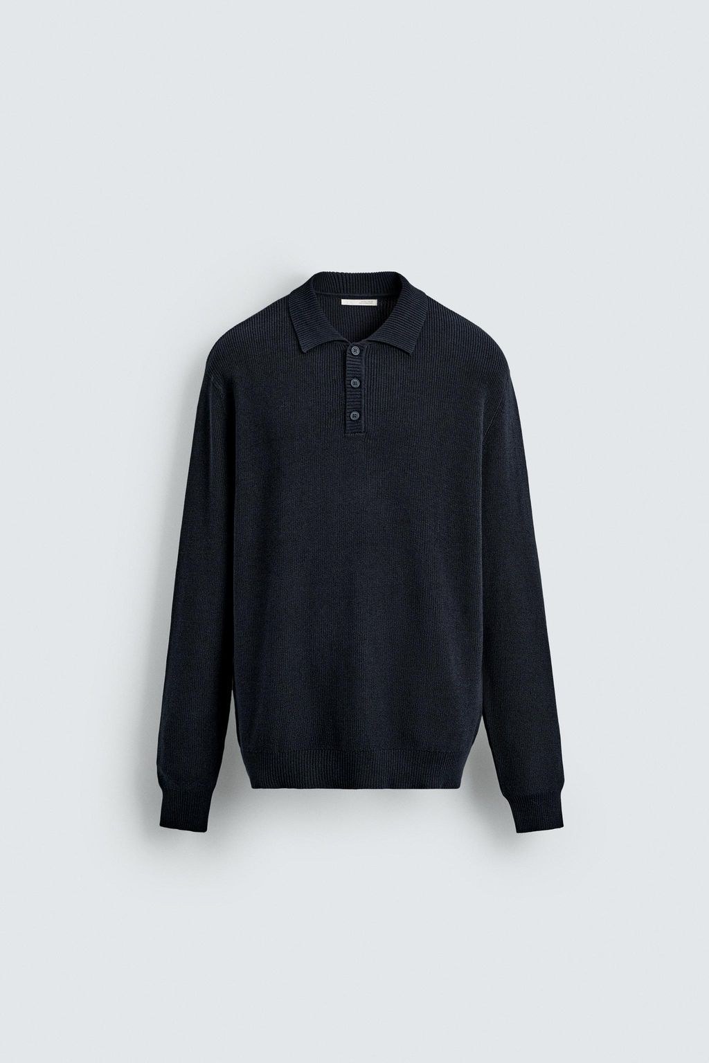 PURL KNIT POLO SHIRT - Zara фото 7