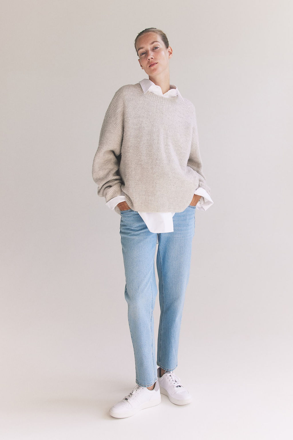 MAMA Straight Ankle Jeans - H&m фото 3