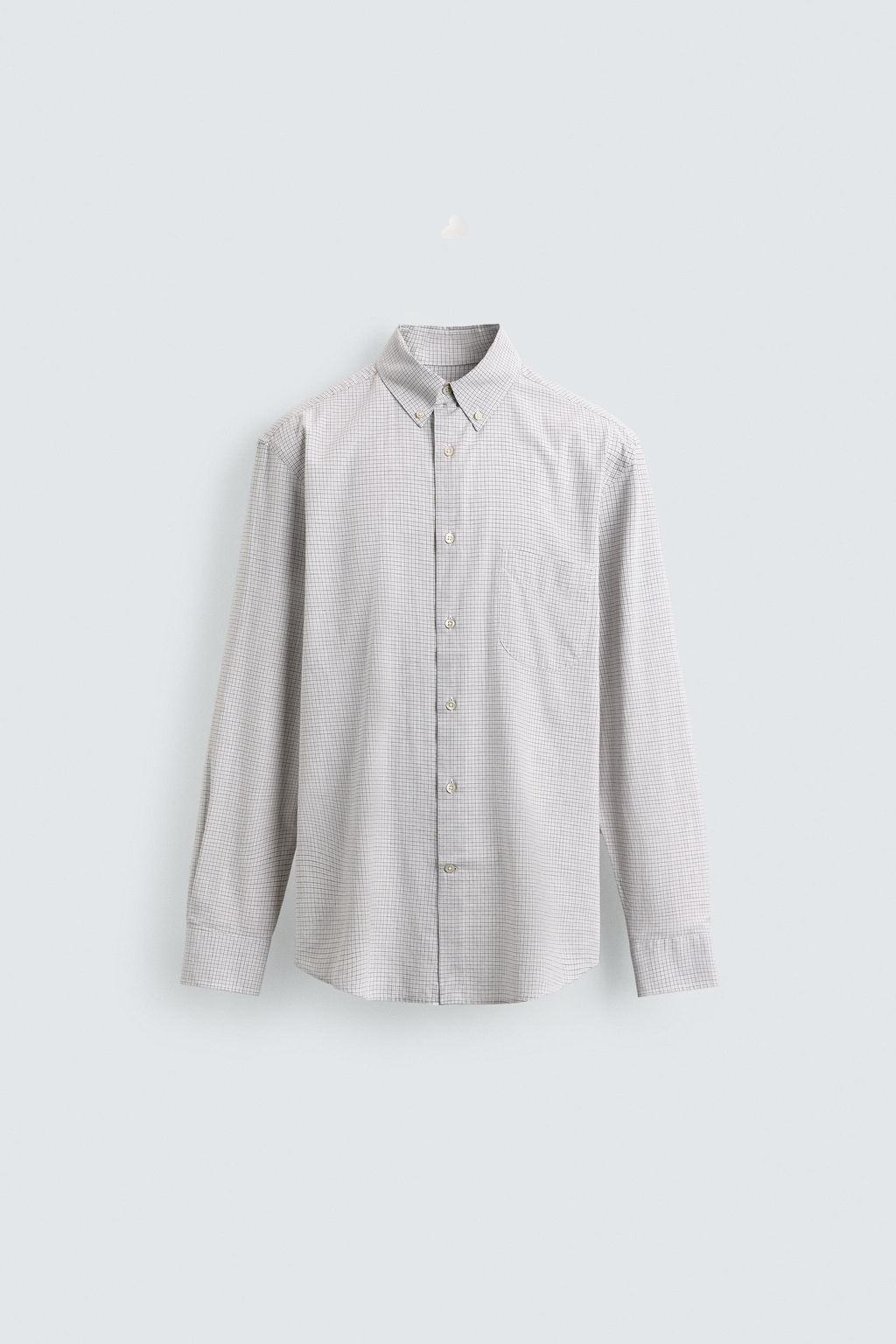 REGULAR FIT CHECK SHIRT - Zara фото 6