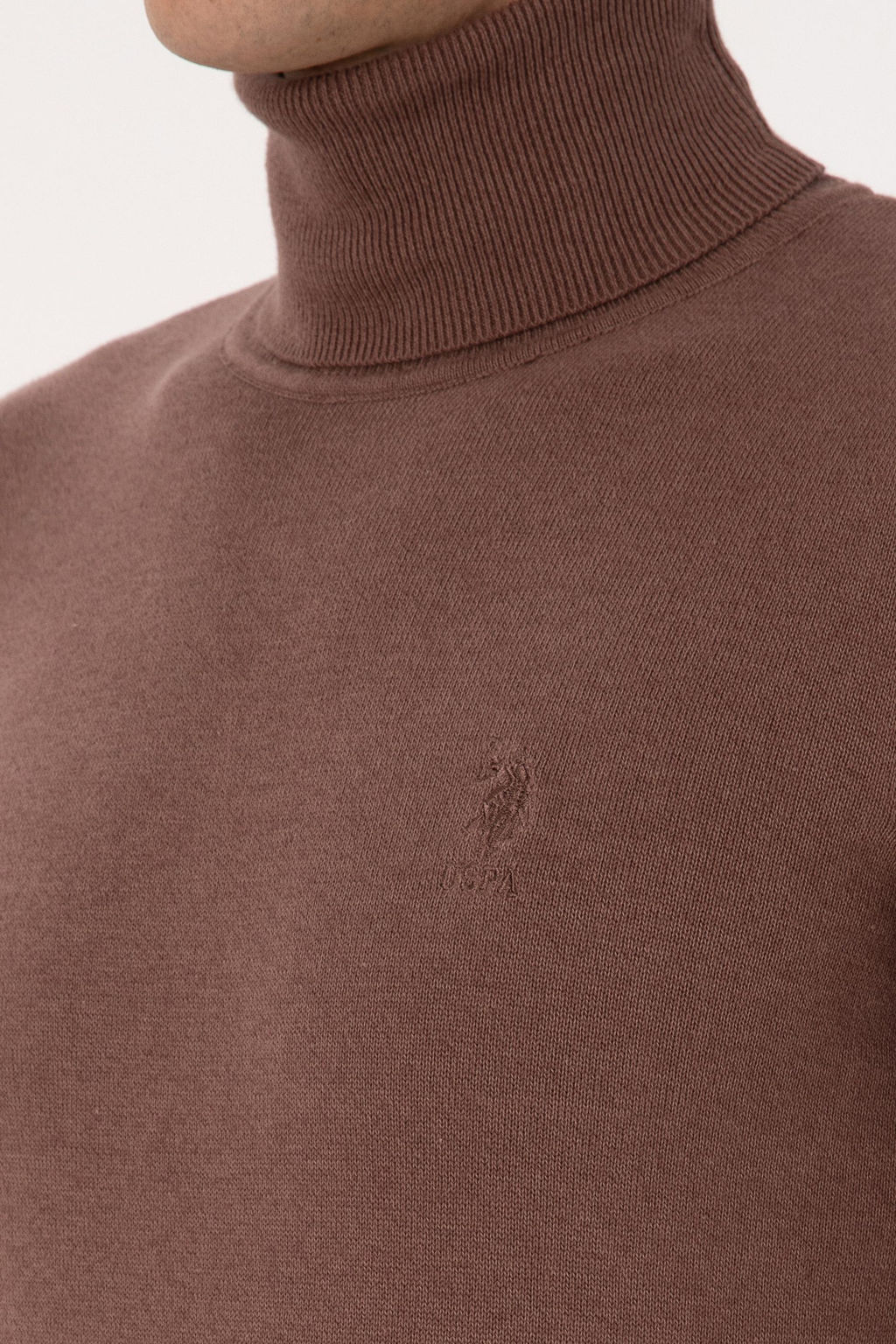 Erkek Vizon Melanj Basic Kazak - U.s. polo assn фото 7