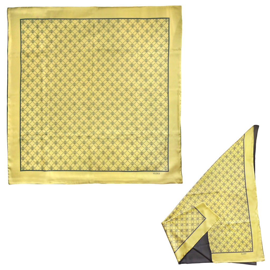 VLOES MUSTARD Платок PL0017 110*110