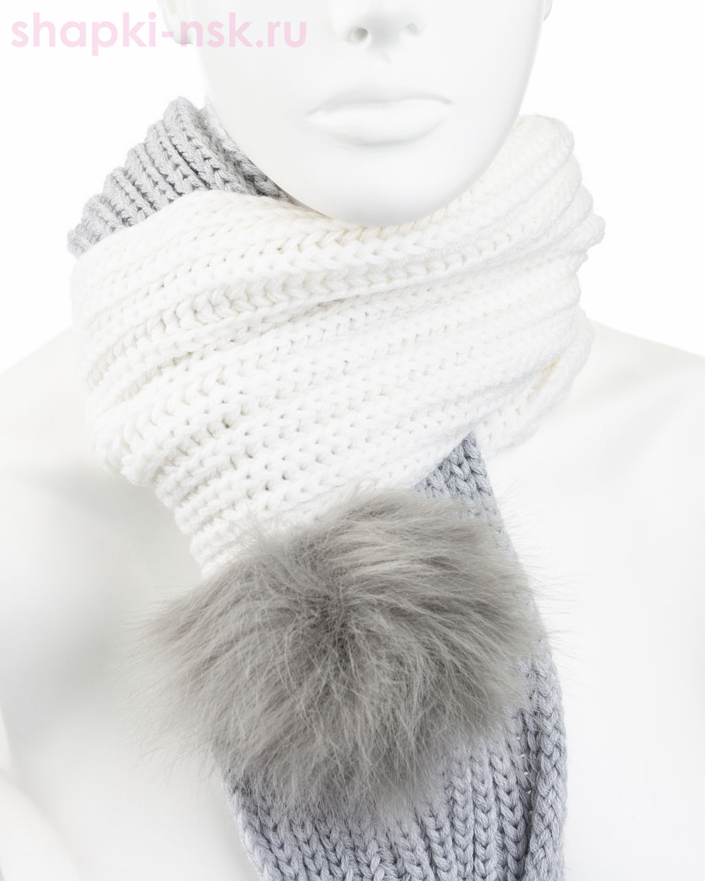 11243 MGS Шарф для девочки (140 x 16)