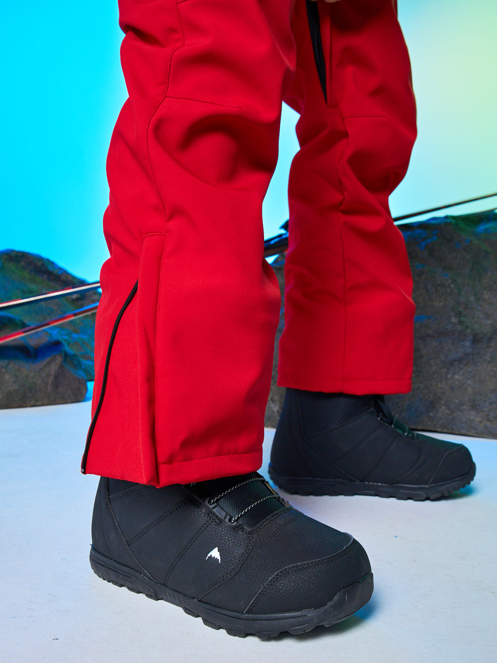 Мужской сноубордический горнолыжный комбинезон Alpha Endless Prometheus 223/230510 RED - Красный