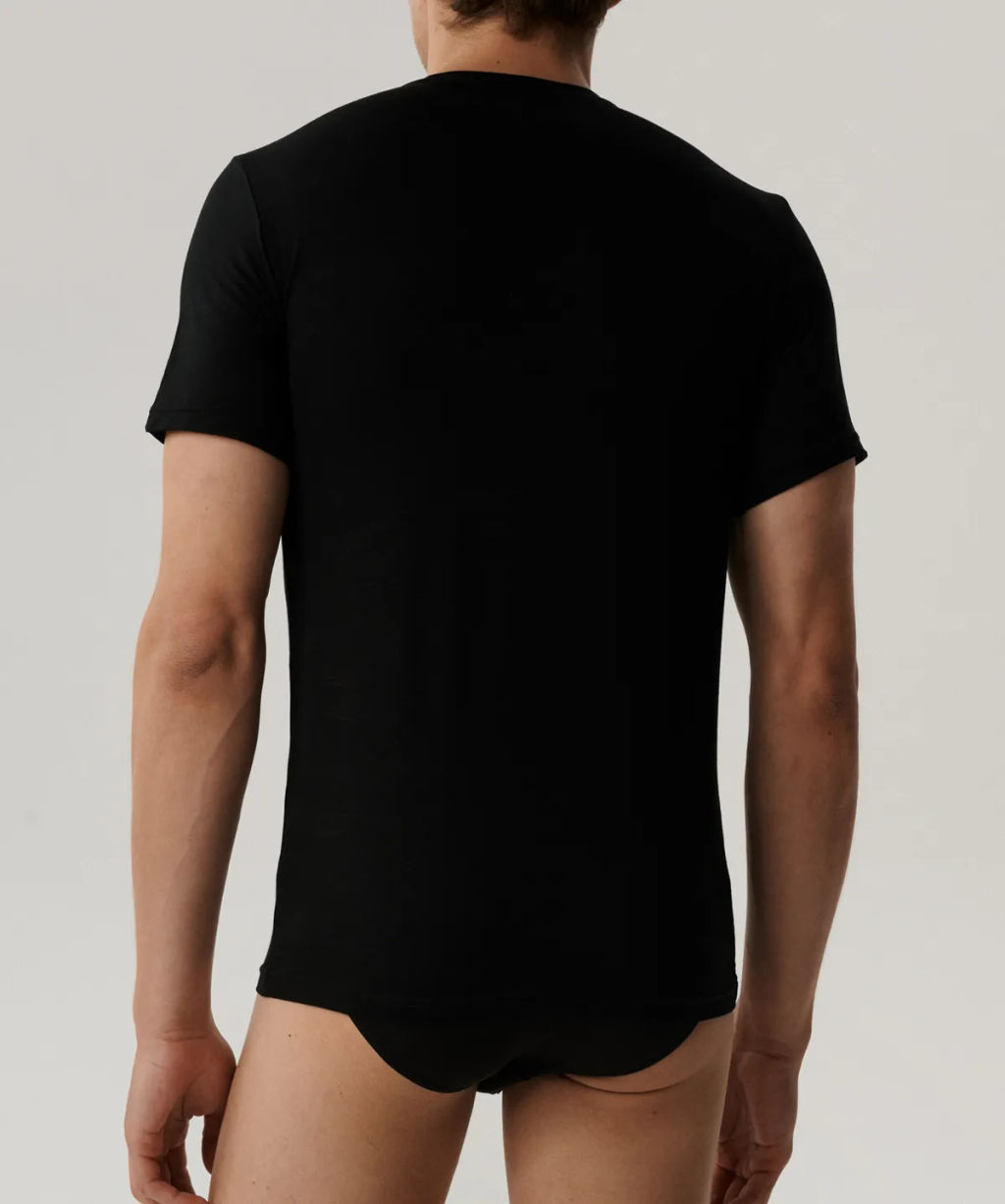 ATLANTIC BMV-051 Футболка Basic черный  фото 2