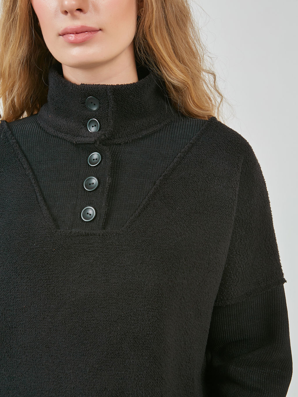 Джемпер из трикотажного вельвета - Stilla фото 5