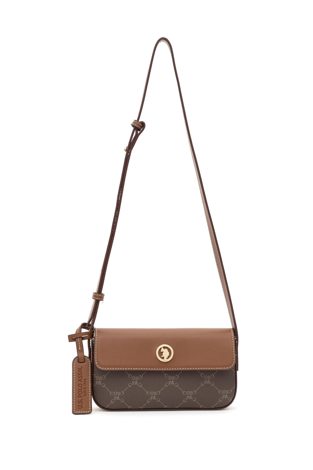 Женская коричневая сумка - U.s. polo assn фото 4