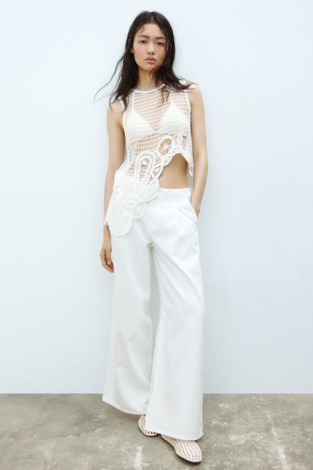 Wide Regular Waist Jeans - H&m фото 4