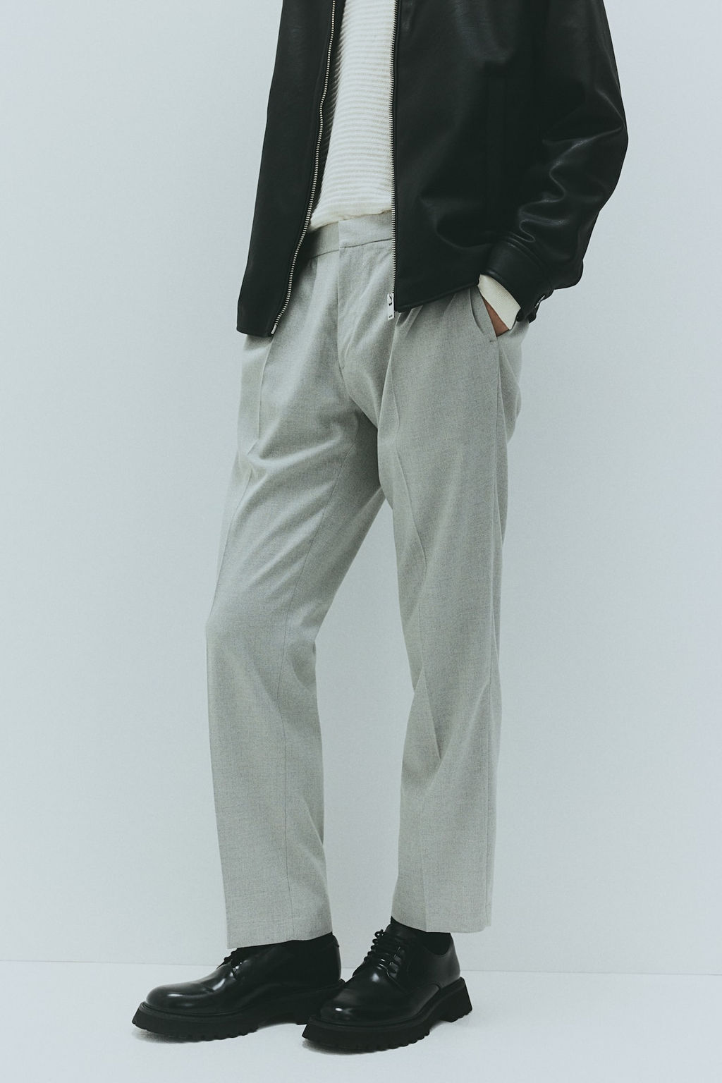 Pantalon con raya Regular Fit - H&m фото 5