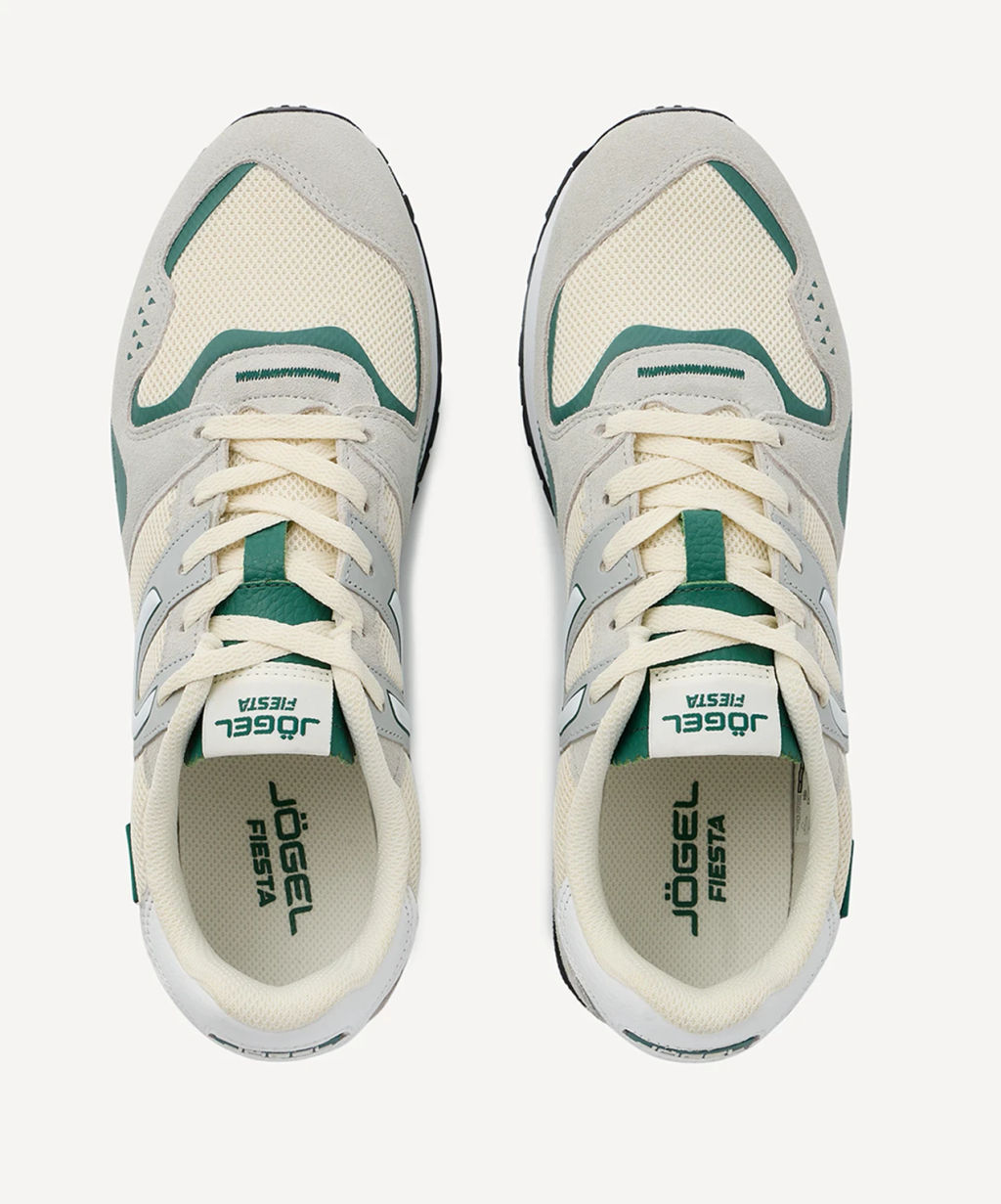 БЕЗ УПАКОВКИ Кроссовки спортивные JOGEL Fiesta, серый/зеленый
