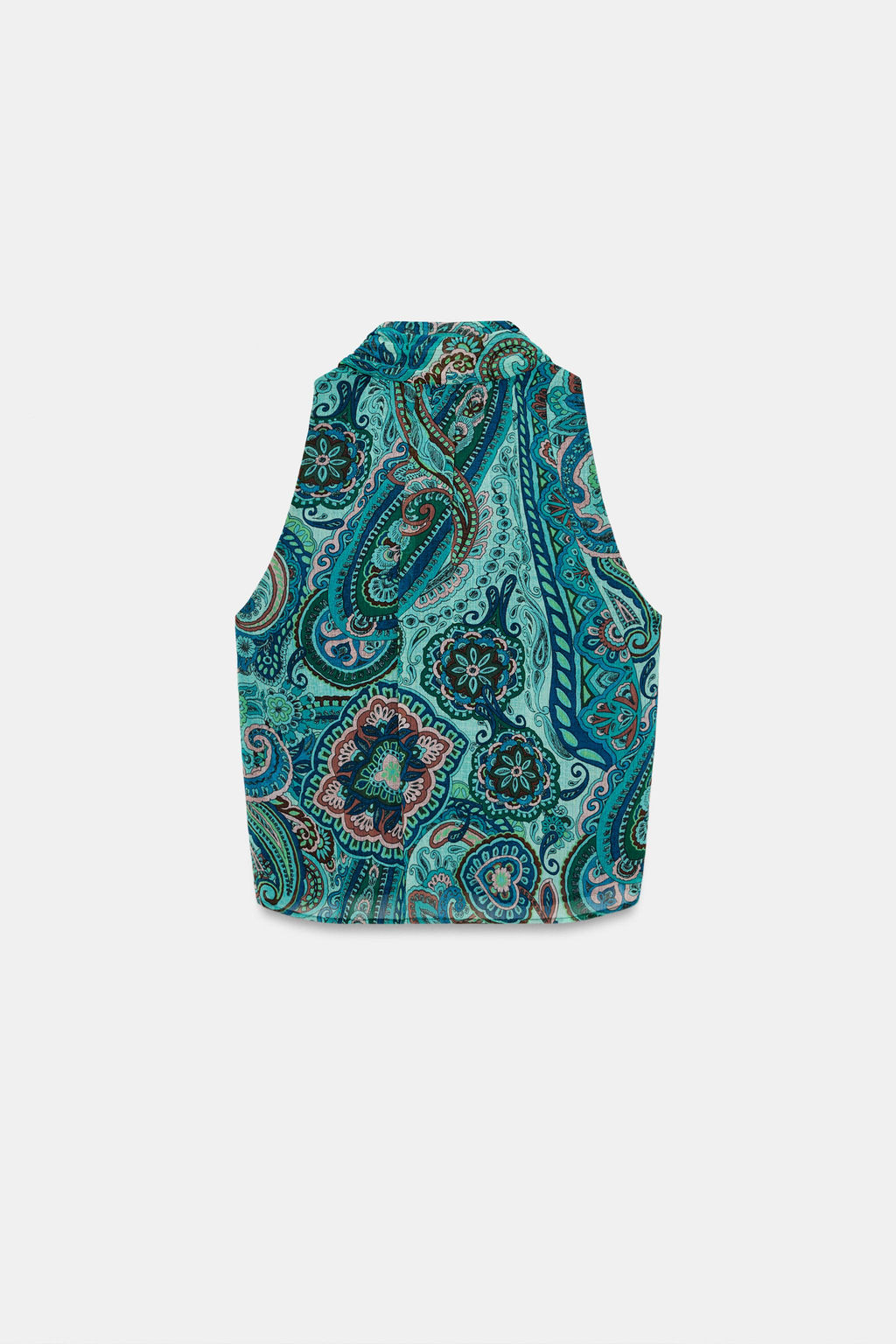 TOP ESTAMPADO LAZO / Multicolor - Zara фото 8