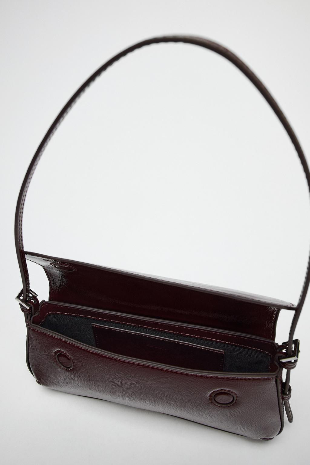 SHOULDER BAG WITH FLAP - Zara фото 12