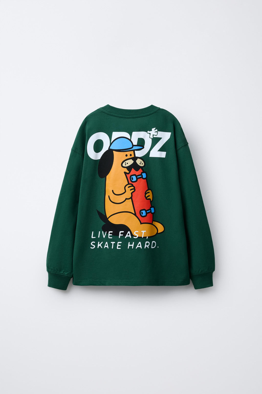 SKATE PRINT T-SHIRT - Zara фото 2