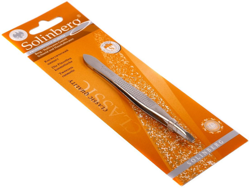 Solinberg Пинцет для бровей 251-28F1  фото 2