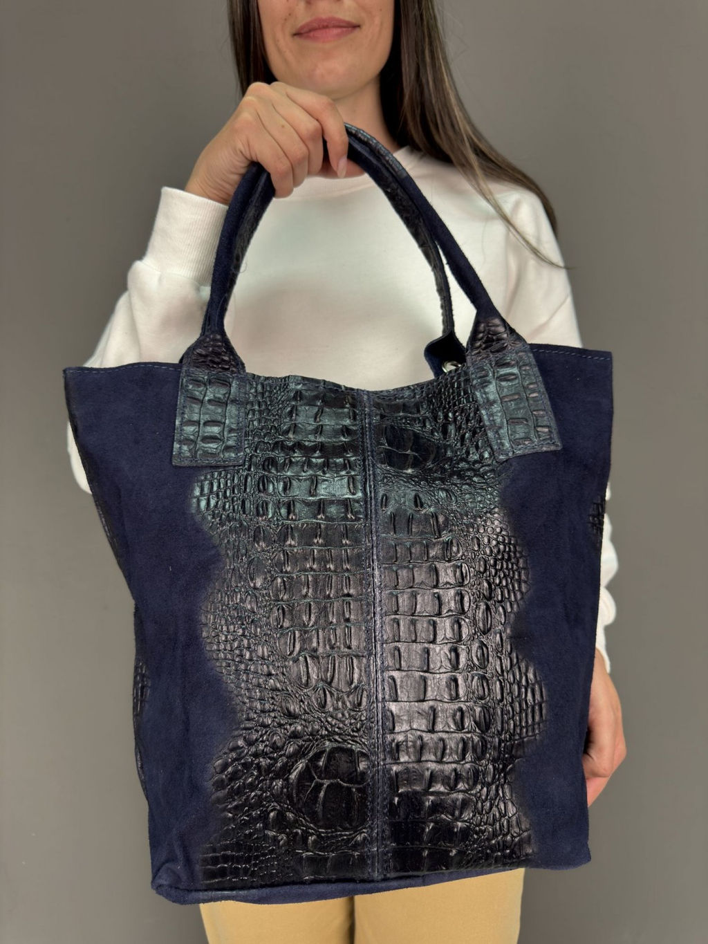 Сумка женская из телячьей кожи