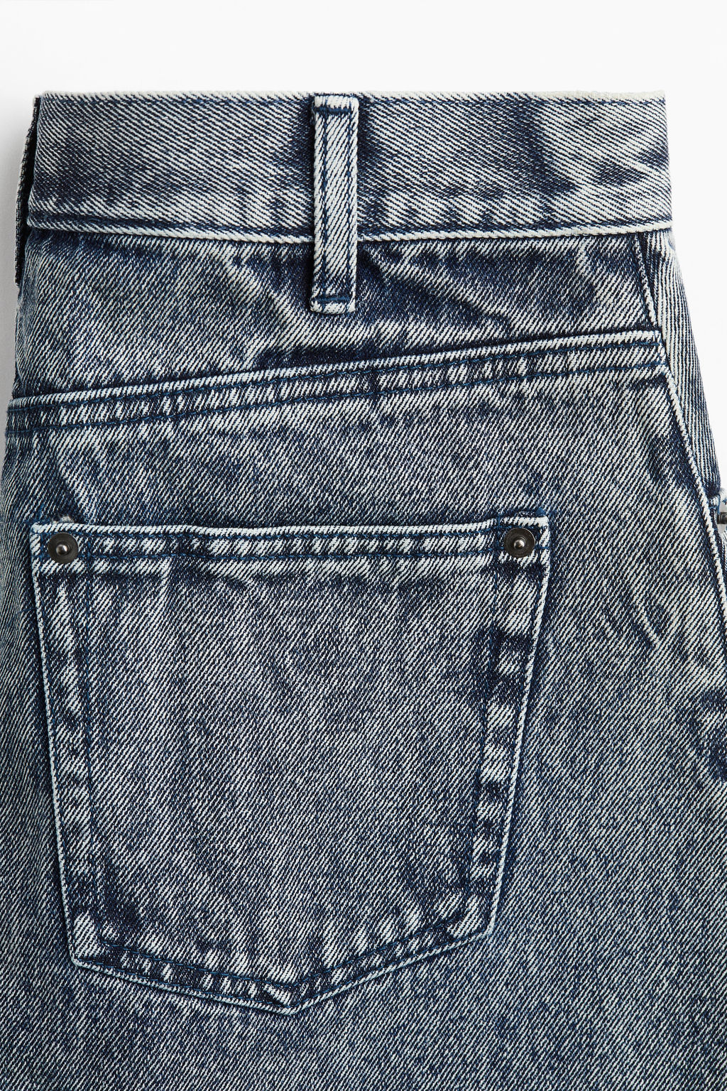Falda denim con detalles maxidesgastados - H&m фото 3