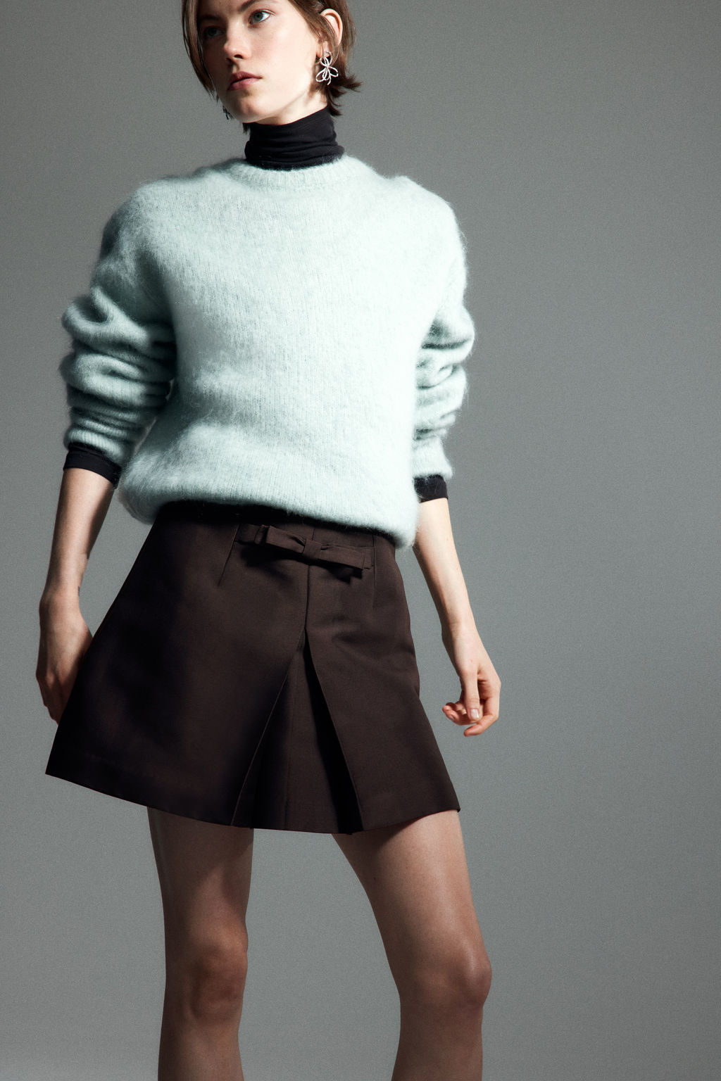 Minifalda con lazo - H&m фото 3