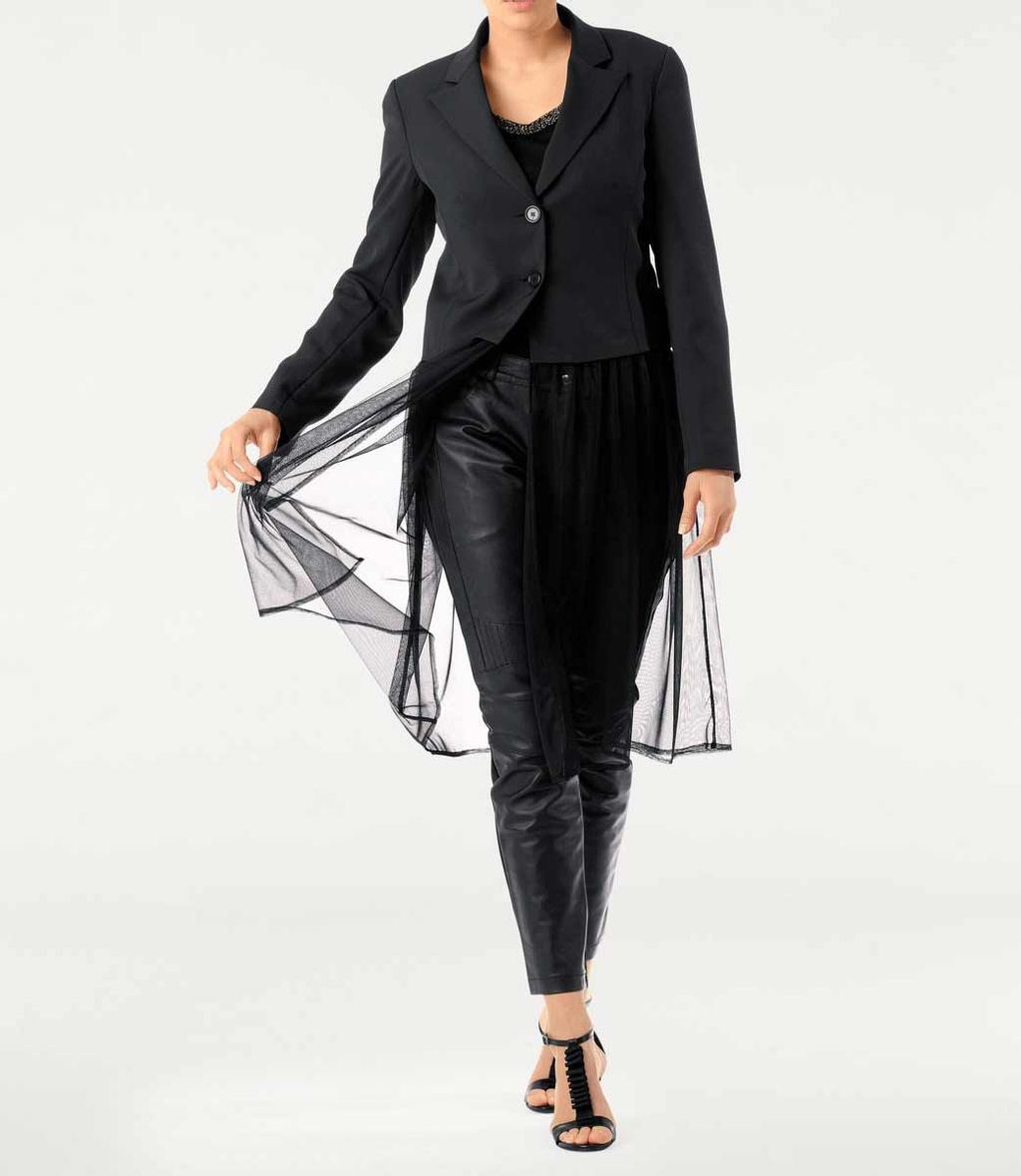 Блейзер, черный - Ashley brooke фото 7