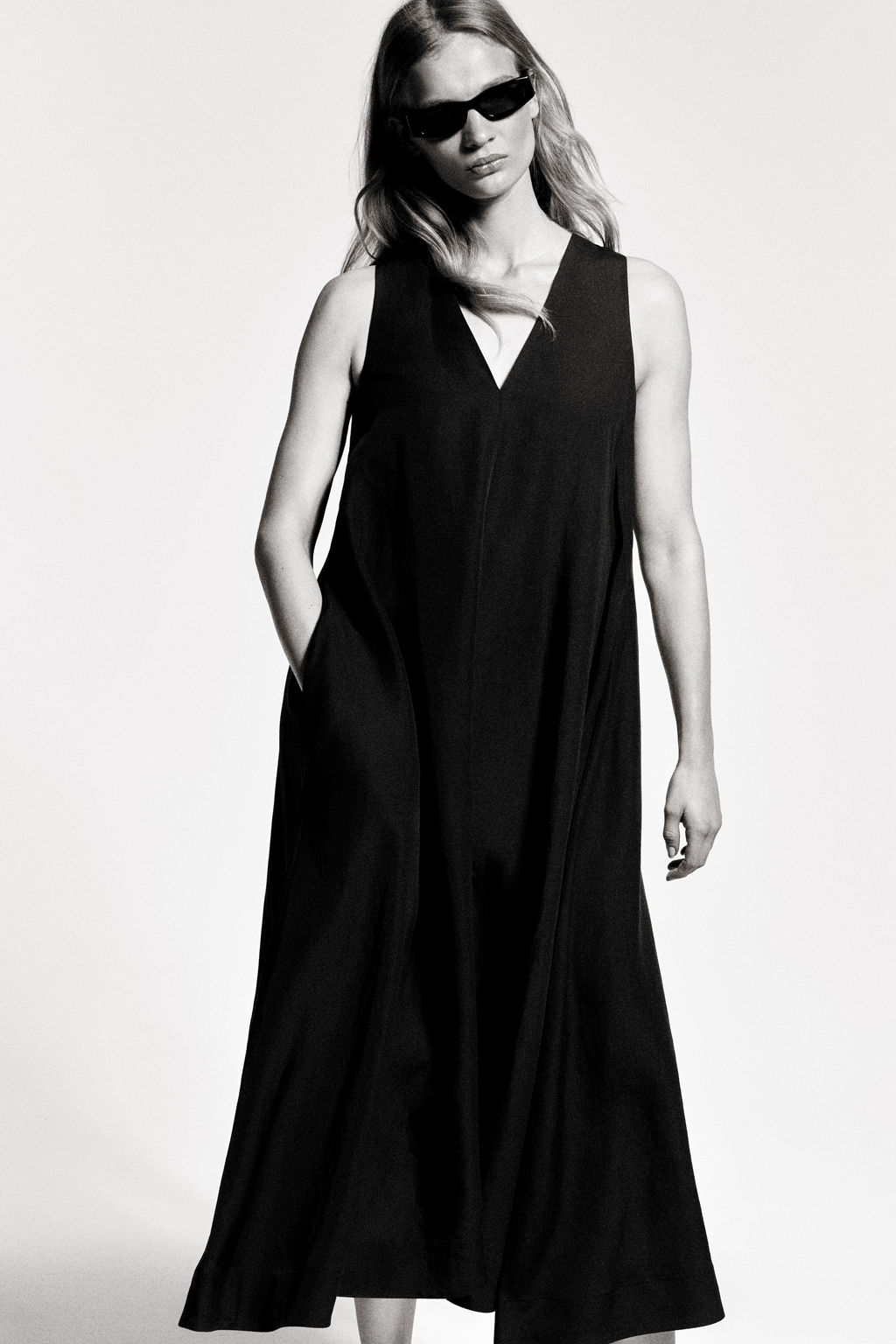 VESTIDO EVAS? LARGO EN MEZCLA DE LINO - H&m фото 3