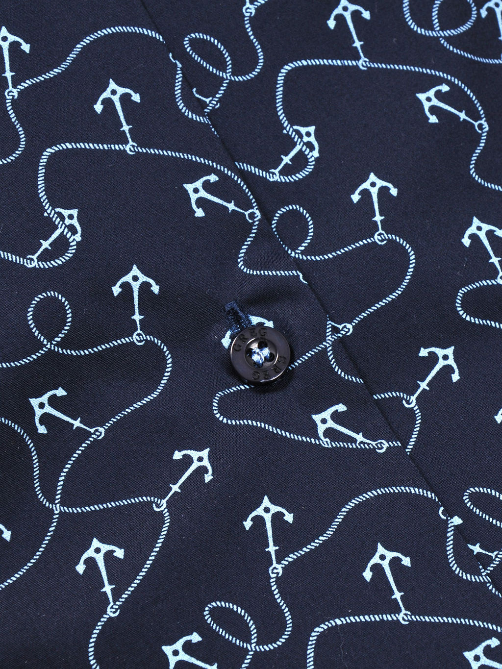 Сорочка мужская короткий рукав GREG 223/207/4168/ZN STRETCH  фото 2