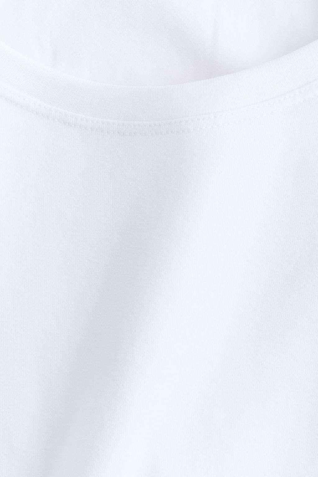Camiseta entallada de algod?n - H&m фото 5