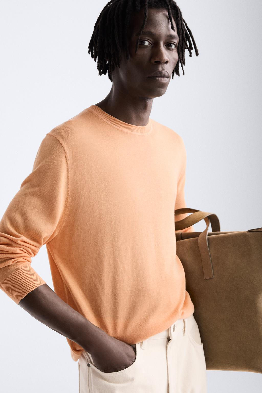 LYOCELL BLEND SWEATER - Zara фото 5