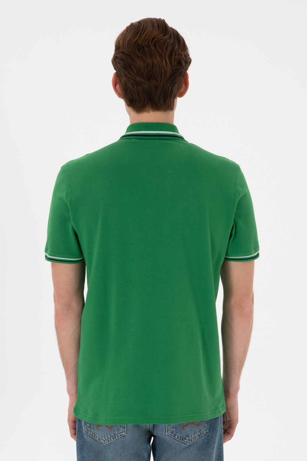 Erkek Ye_il Basic Ti__rt Sepette S_rpriz _ndirim - U.s. polo assn фото 6