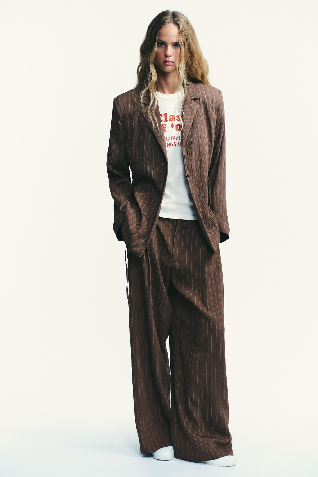 DOUBLE PLEAT TROUSERS WITH FLAPS
