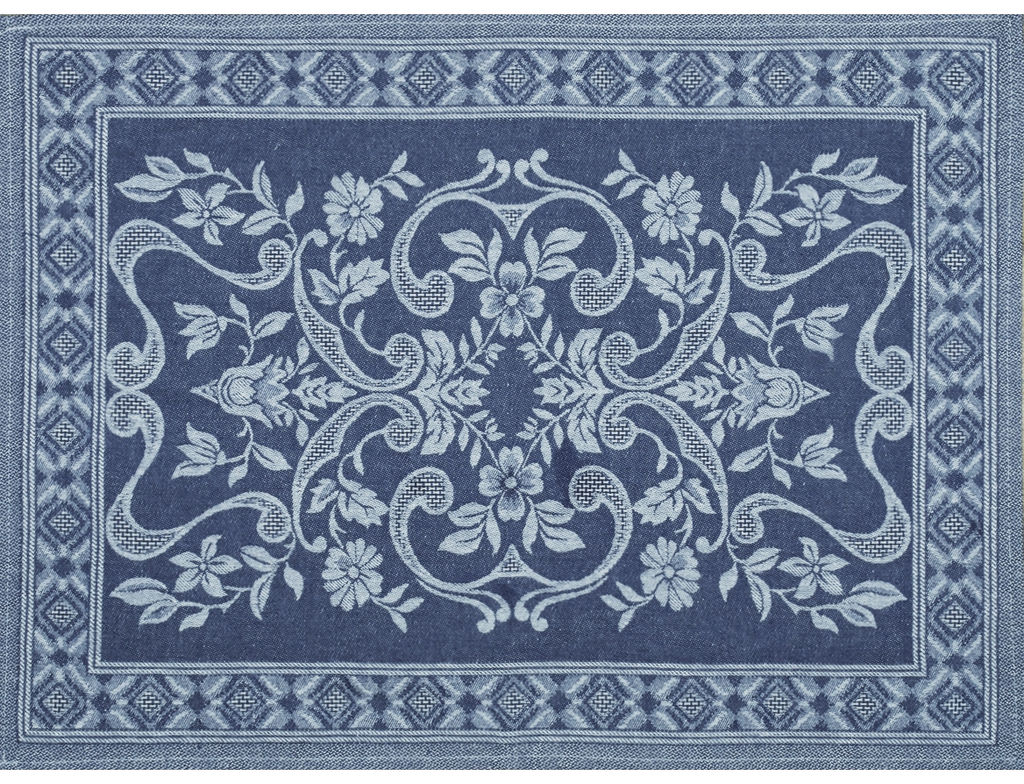 Полотенце 07С-39ЯК 45*60 "Орнамент" цв. синий (многоцветный)