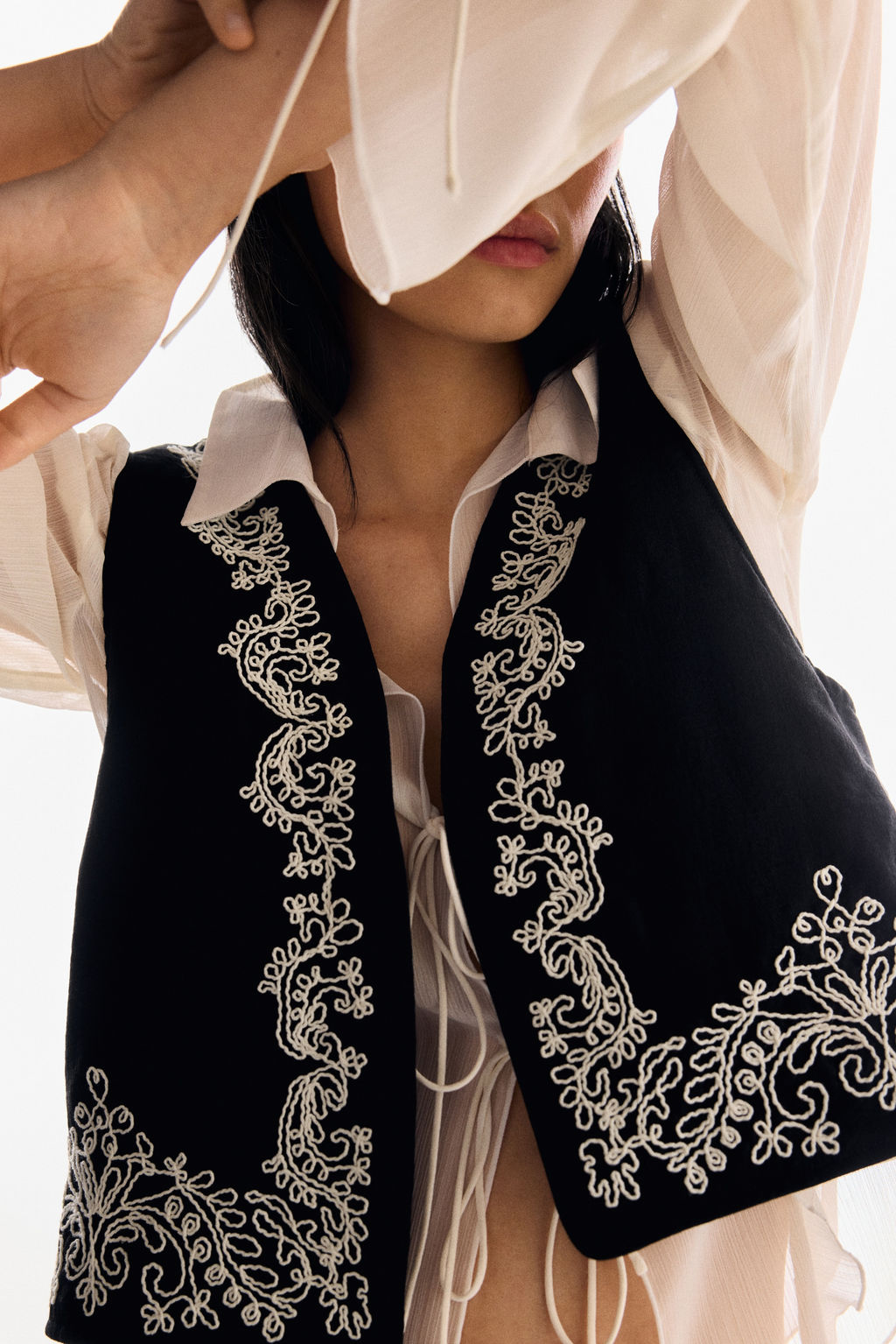 Chaleco bordado - H&m фото 2