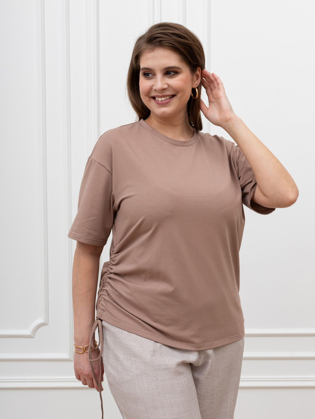 Футболка Искра-1 из хлопка с лайкрой - Виотекс фото 19