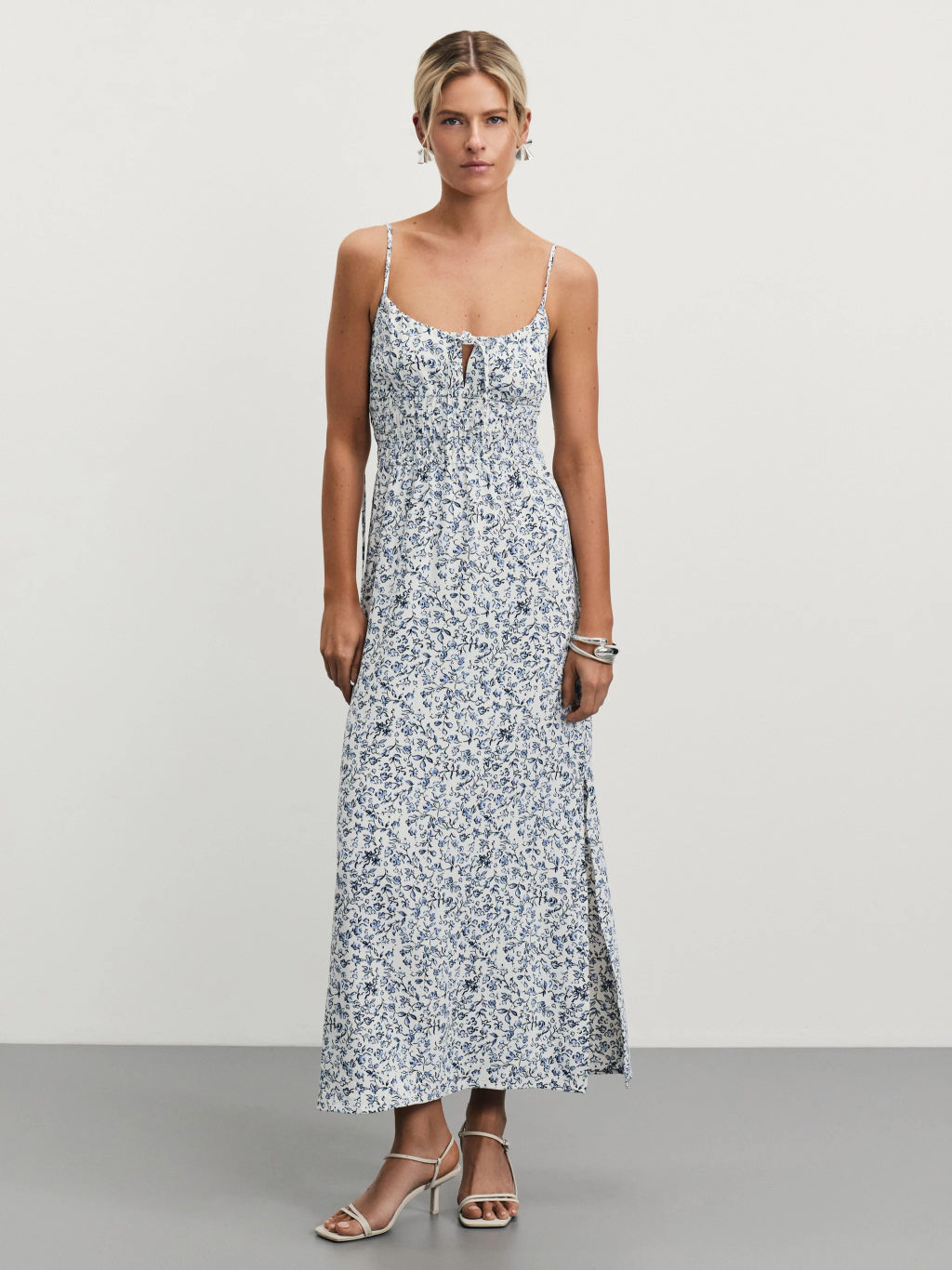 Сарафан миди приталенного кроя / Zarina  фото 6