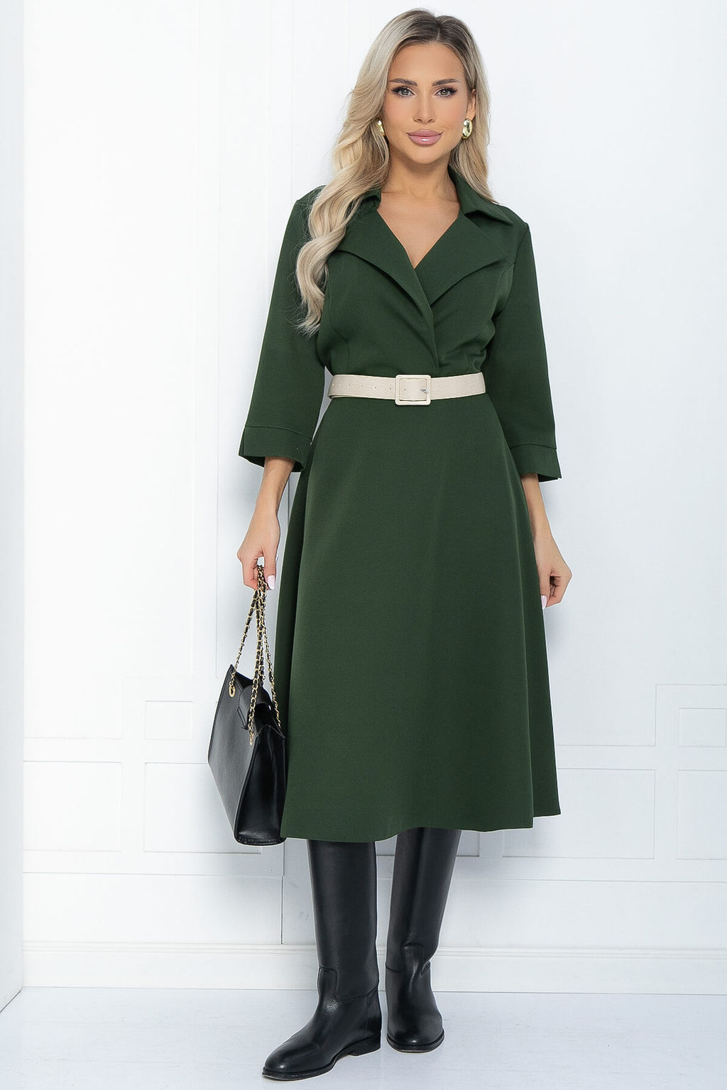 Платье Лесли (хаки) П12093 - Lt collection фото 7