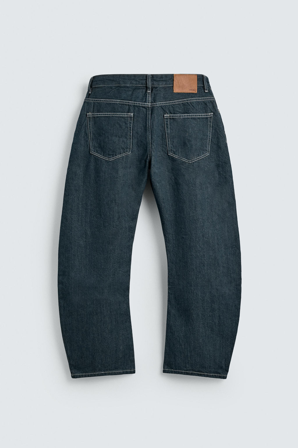JEANS RELAXED BARREL FIT / ?ndigo - Zara фото 2