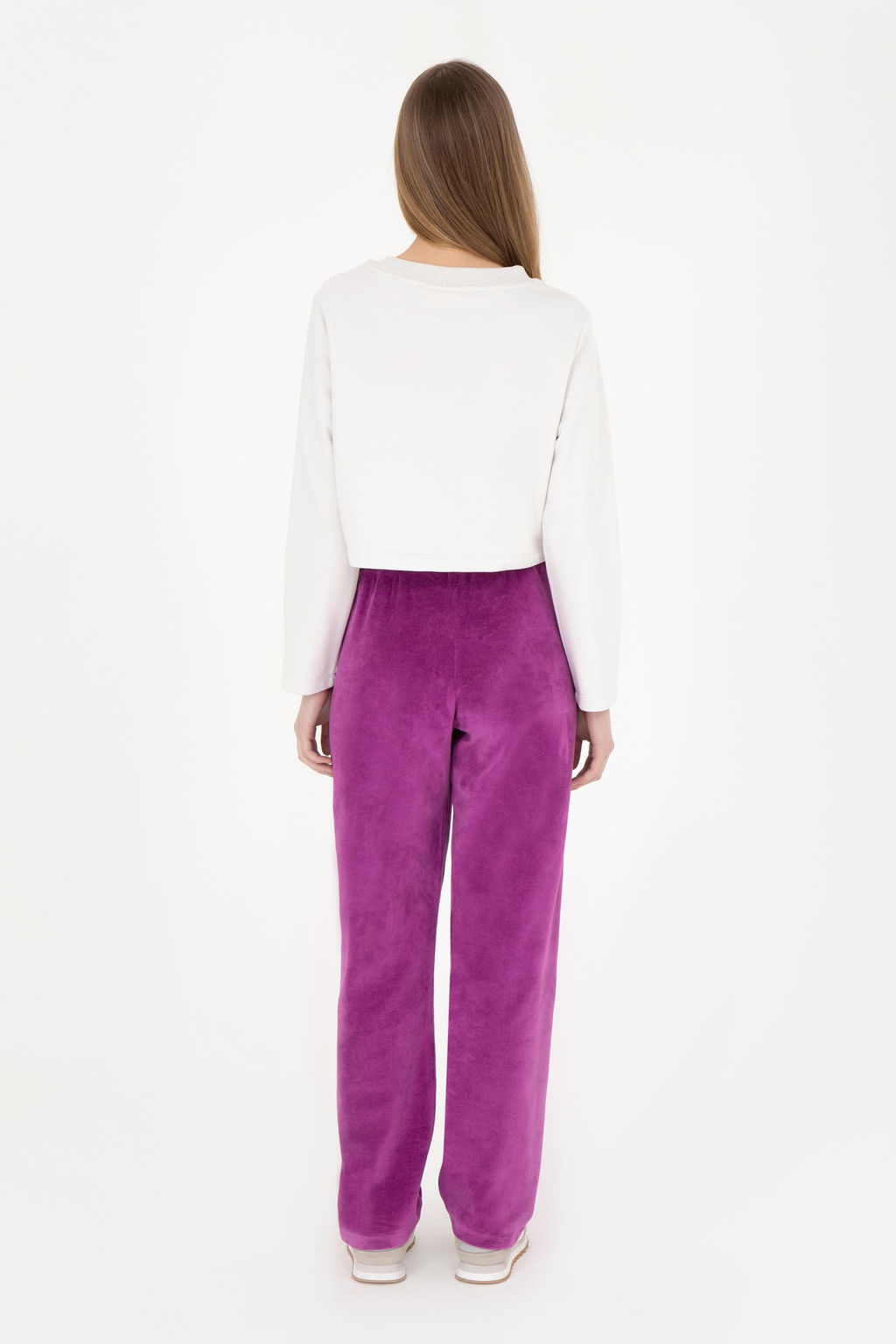 Женские фиолетовые спортивные штаны Неожиданная скидка в корзине - U.s. polo assn фото 4