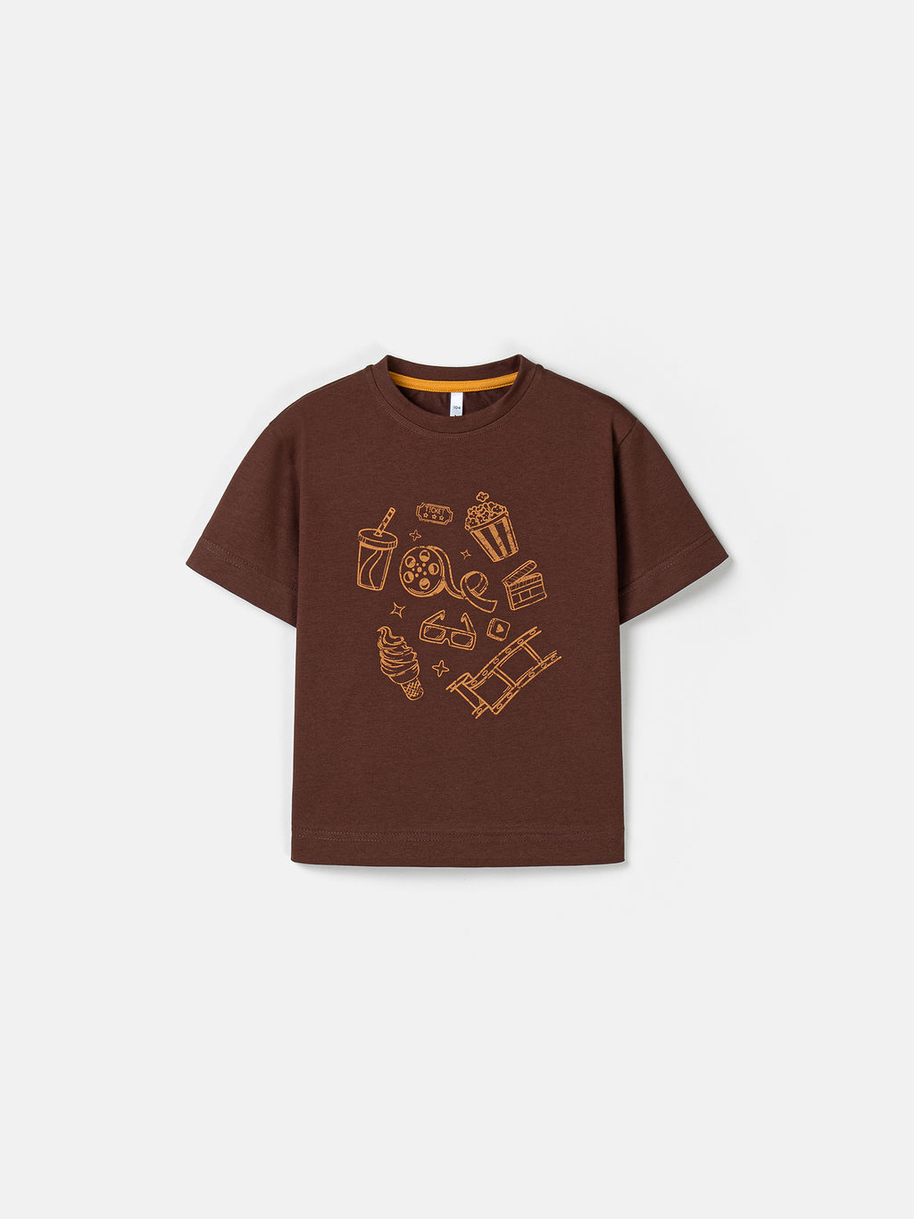 Футболка оверсайз "Шоколад"