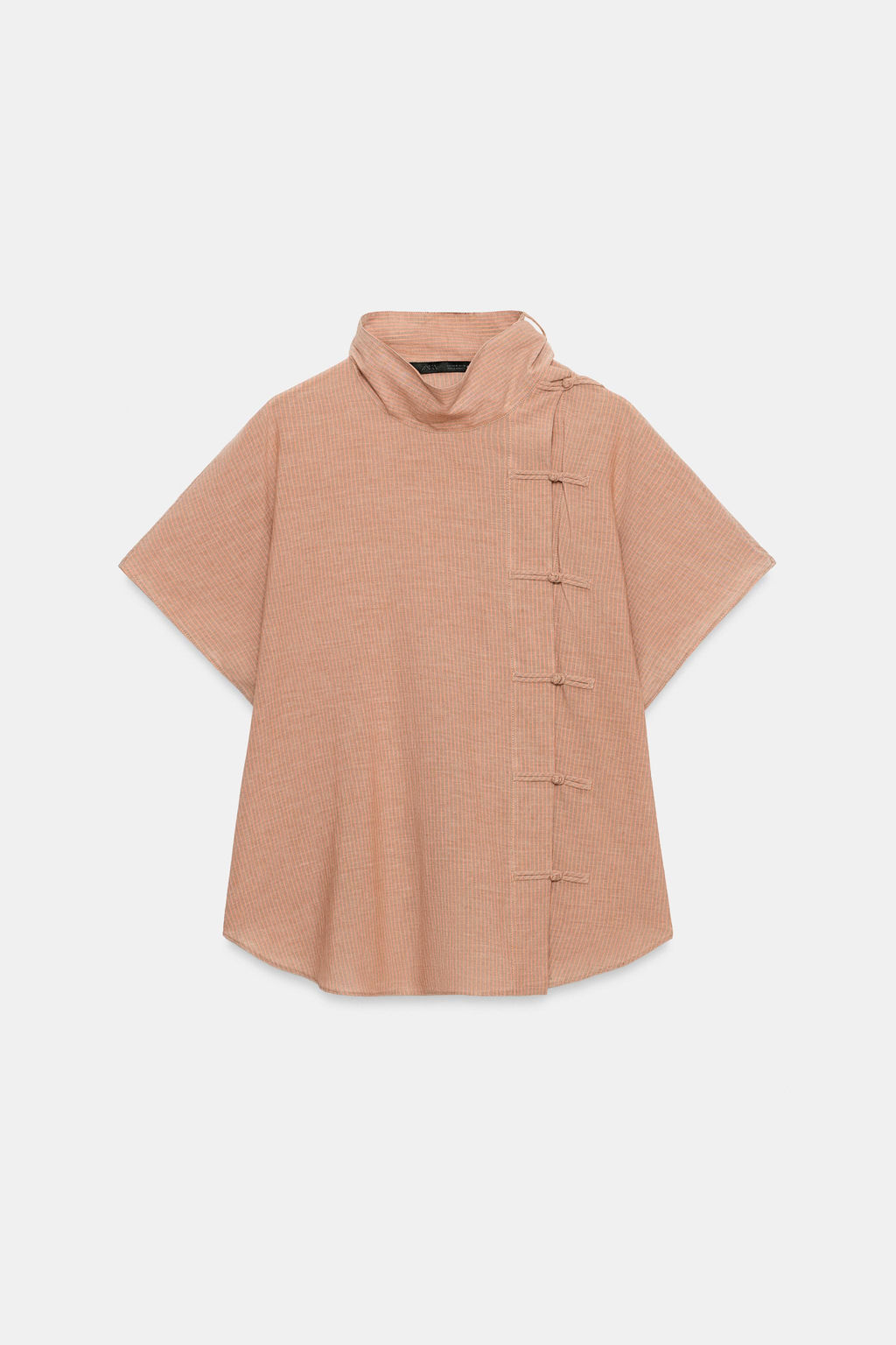 CAMISA ALAMARES ZW COLLECTION / Marr?n claro - Zara фото 5