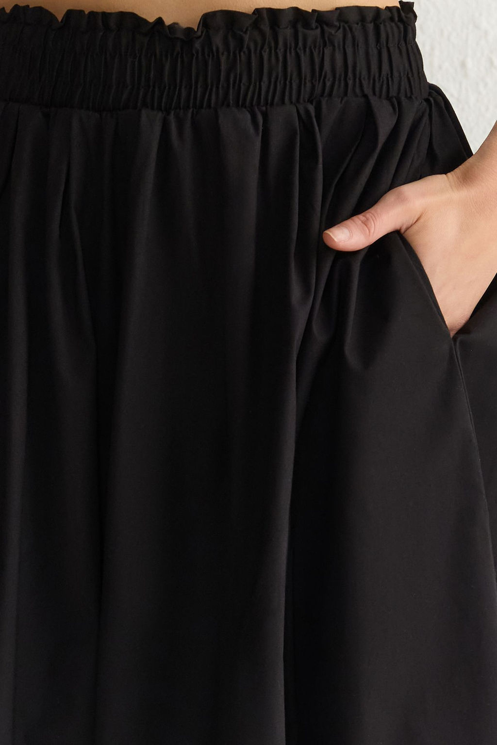 TRENDYOLMILLA Beyaz Klos Maxi Beli Lastikli Dokuma Etek TWOSS25ET00017 фото 20