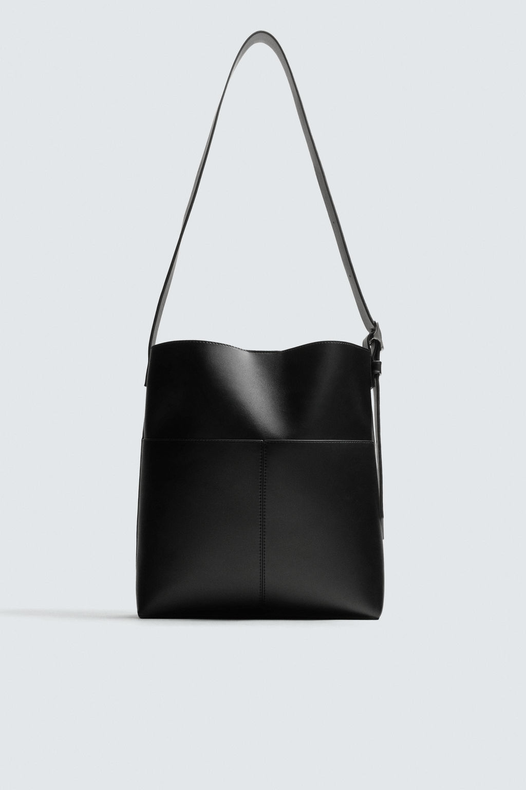 TOPSTITCHED TOTE BAG - Zara фото 11