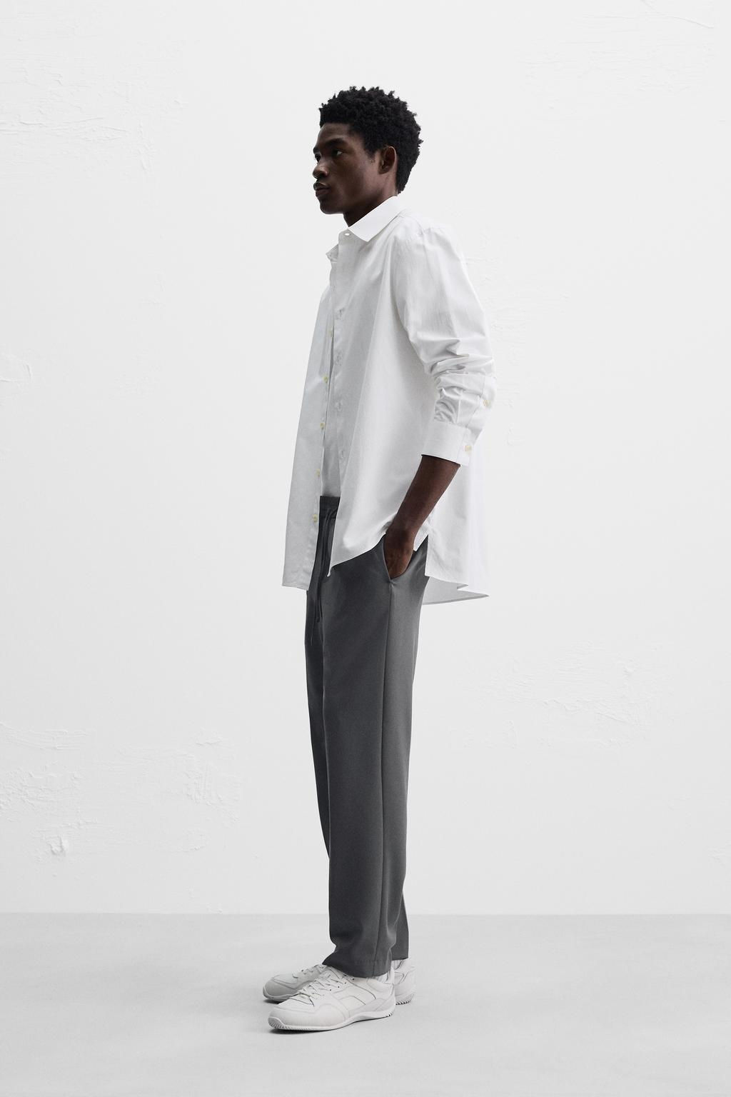 ZARA COMFORT FIT JOGGER BEL PANTOLON  фото 5