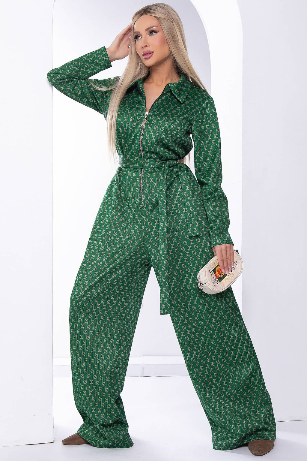 Комбинезон Марни (грин) К8241 - Lt collection фото 9