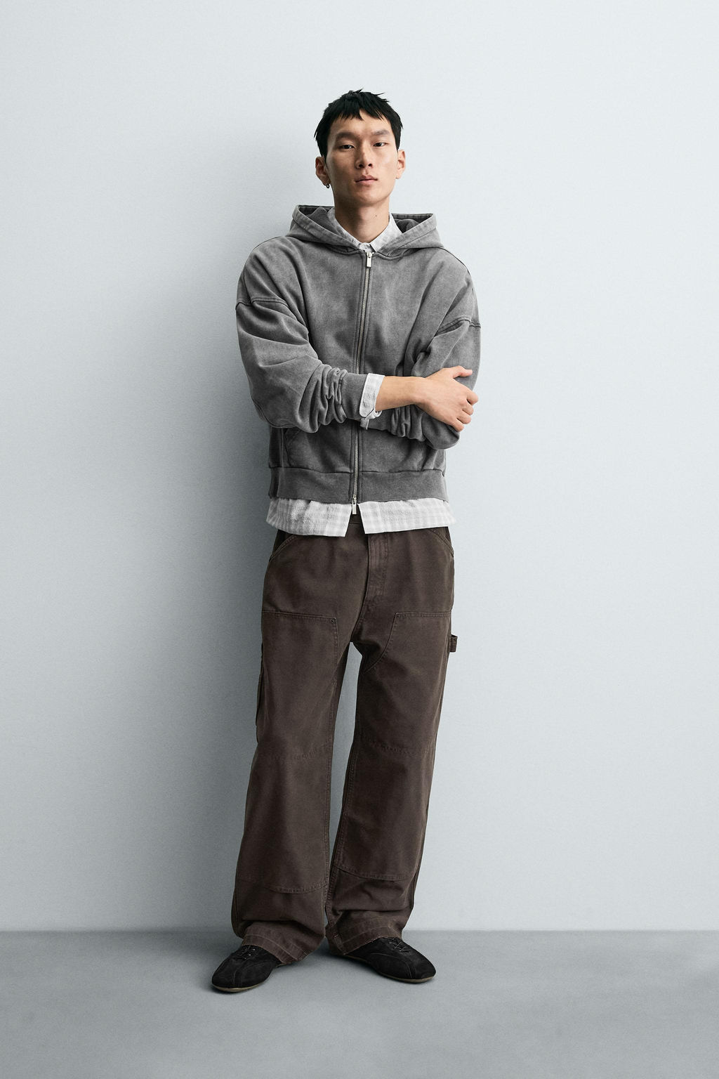 RELAXED FIT CARPENTER POCKET TROUSERS