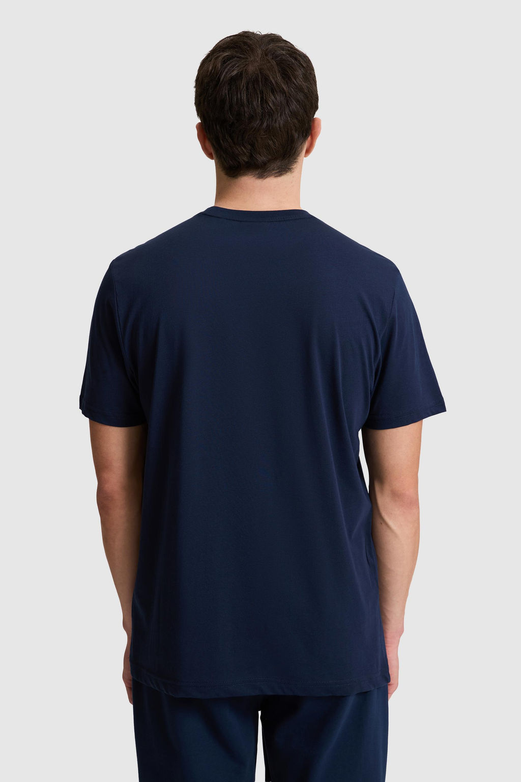 Erkek Lacivert Basic Ti__rt