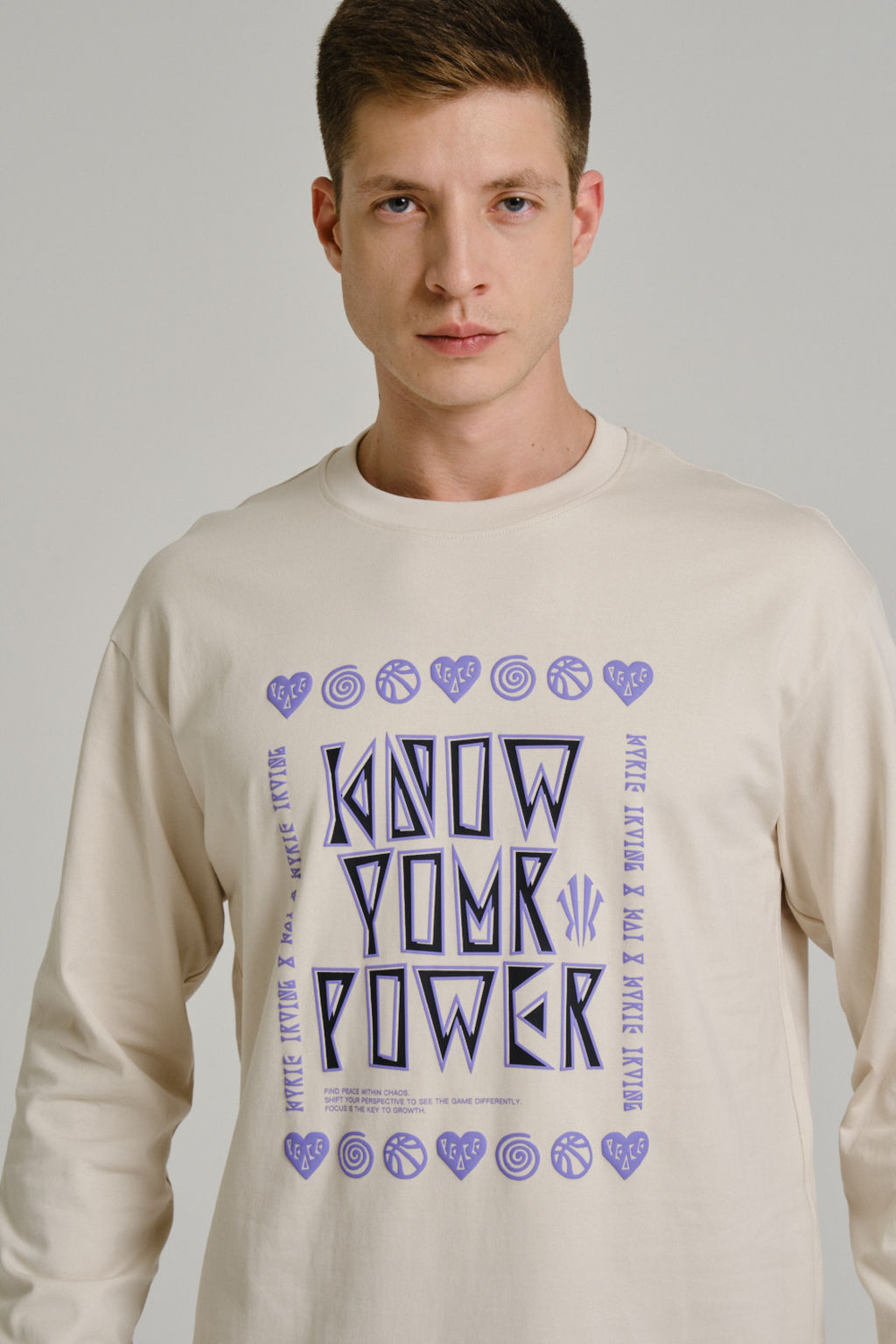 Лонгслив Бежевый KAI LS Tee - Anta фото 3