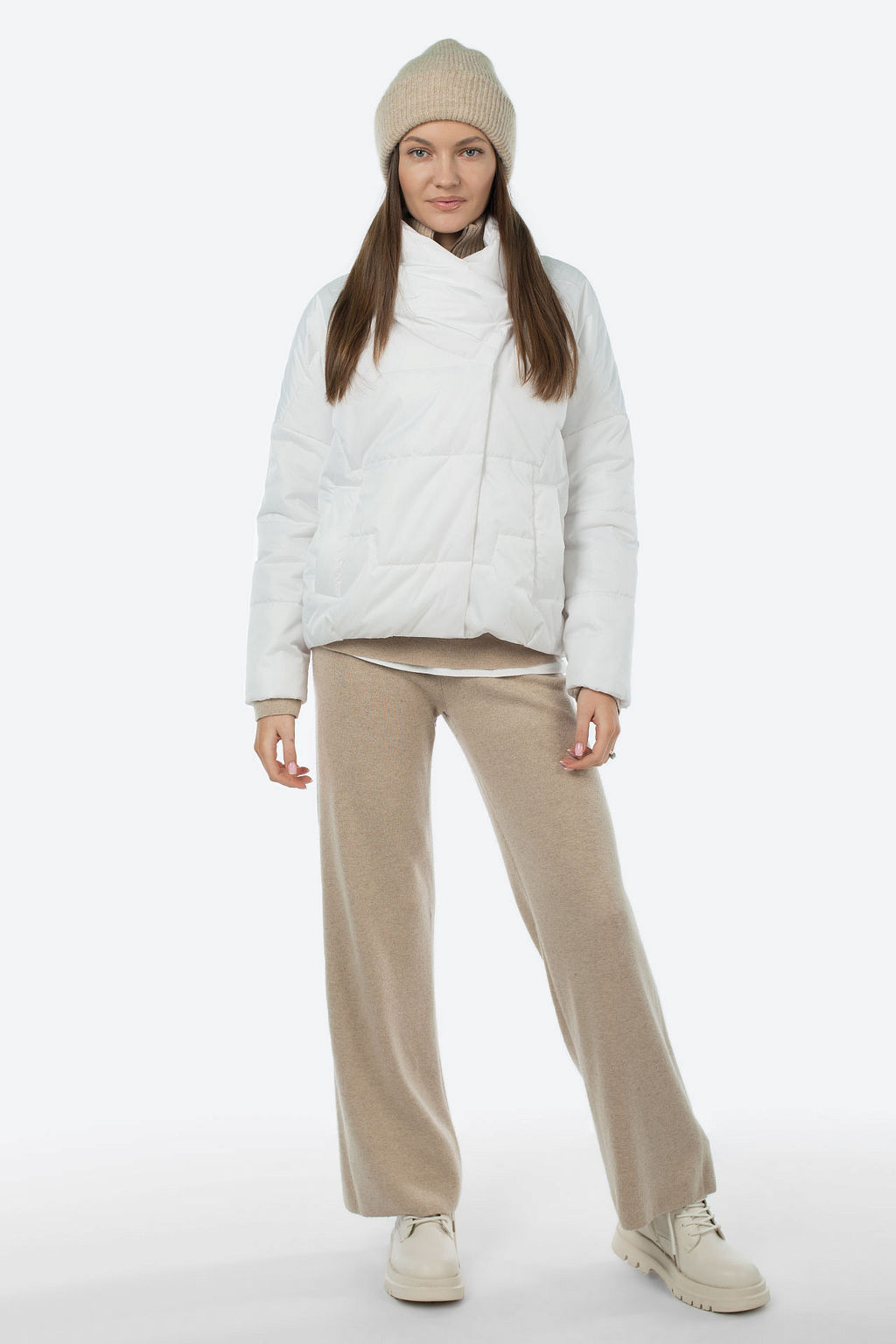 04-2854 Куртка женская демисезонная (G-loft 100) - El podio фото 4