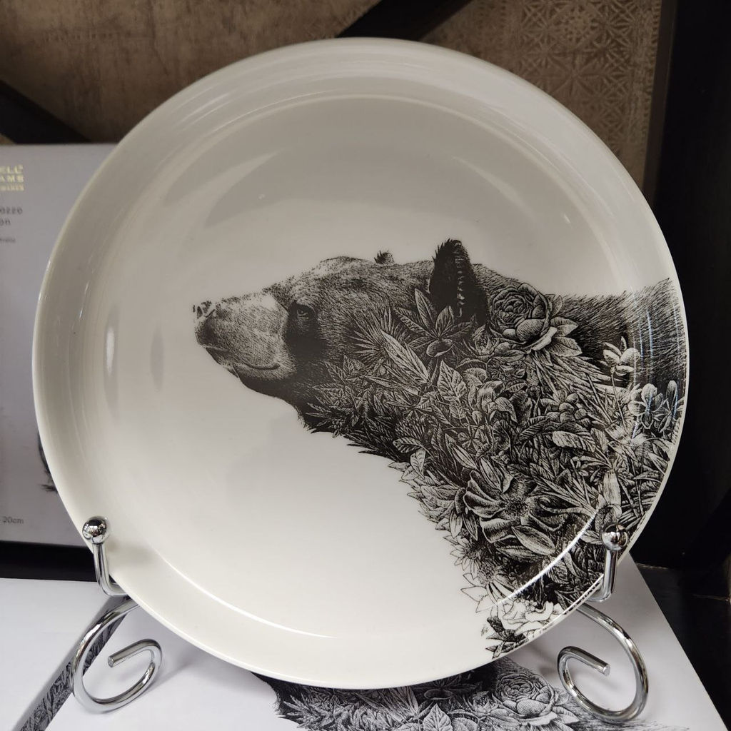 Тарелка десертная Чёрный медведь, 20 см - Maxwell & Williams фото 5