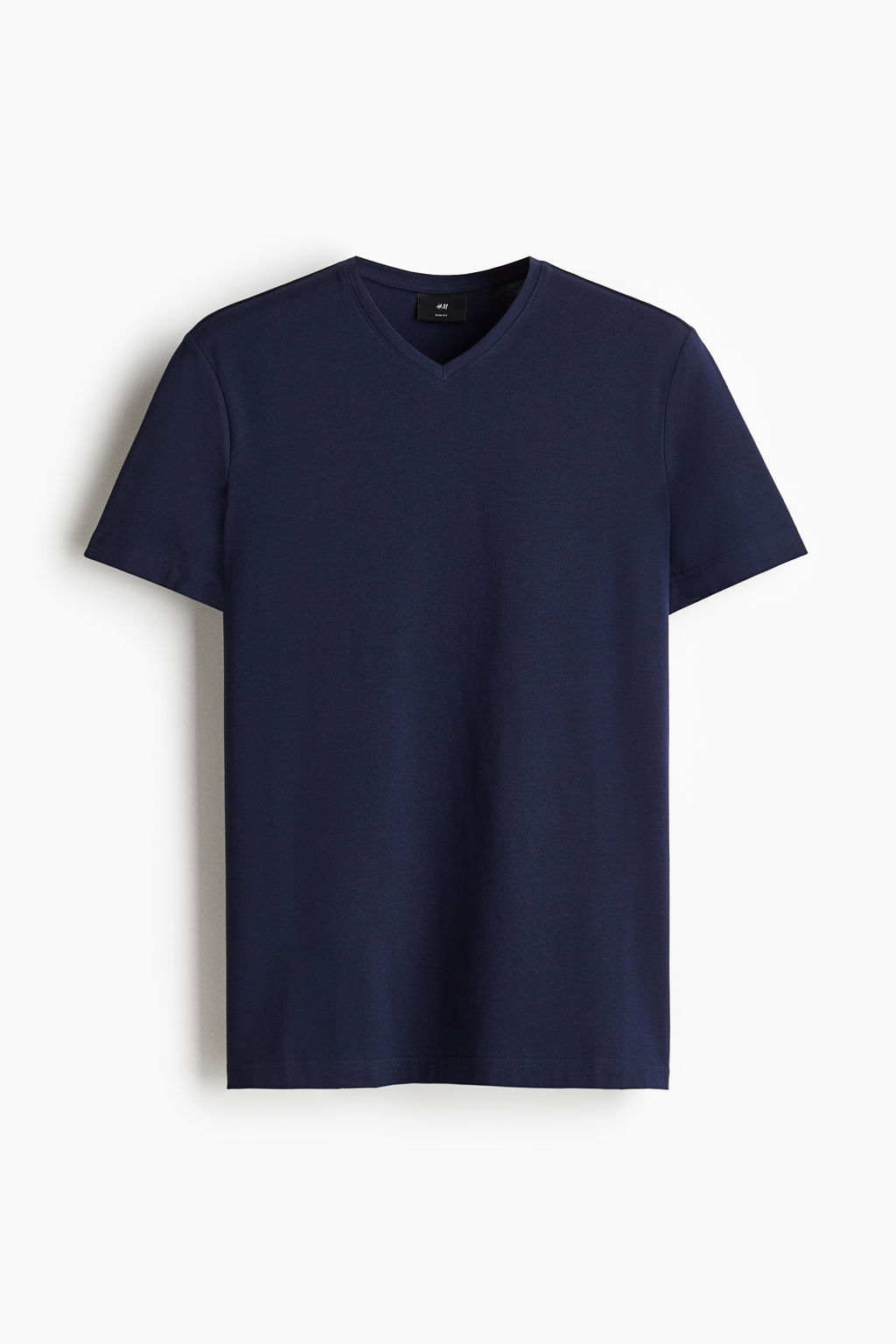 Pack de 5 camisetas con cuello de pico Slim Fit - H&m фото 3