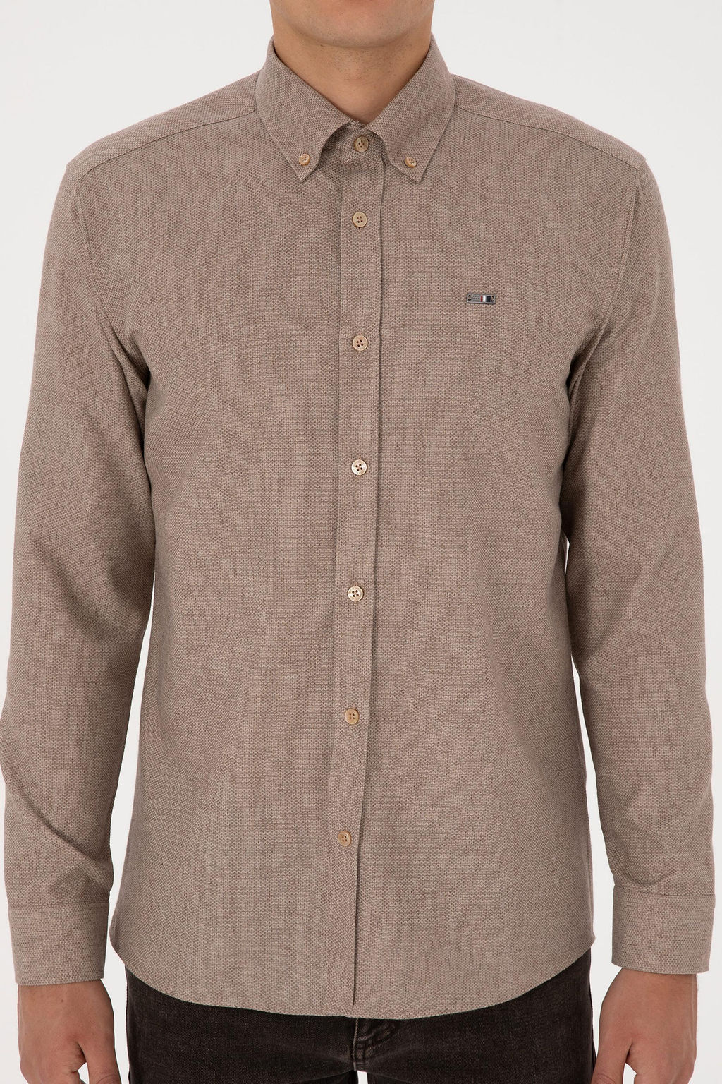 Erkek Camel Uzun Kollu G_mlek - U.s. polo assn фото 6