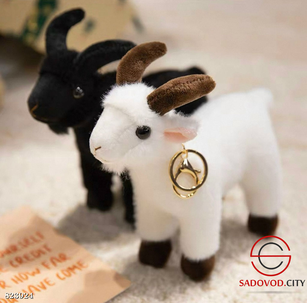 Плюшевая мягкая игрушка - коза