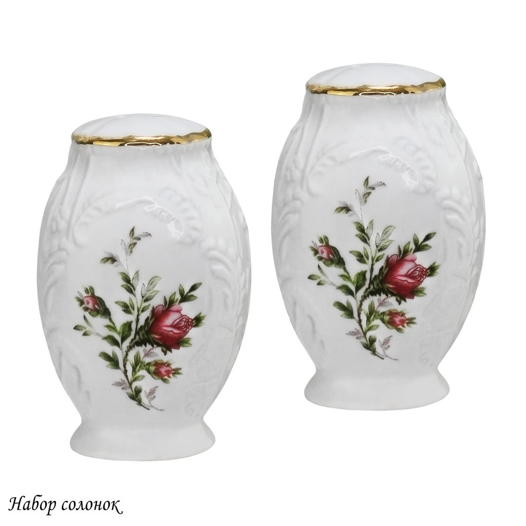 205-383 Набор солонок ДОМИНИКА в под.уп.(х48)Фарфор - Lenardi фото 2